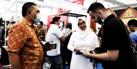 Kemeriahan Stand GOEXPORT.ORG di Pameran Trade Expo Indonesia 2022